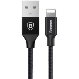 Cablu date Baseus pentru iPhone, 120 cm, Negru