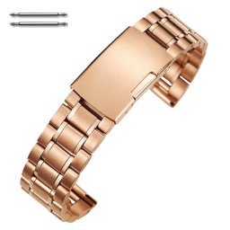 Bratara rose gold tip Fossil 18mm