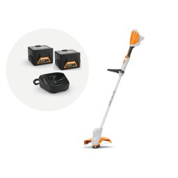 Set motocoasa cu acumulator STIHL FSA 57 CU 2*baterie AK 10 si incarcator AL 101