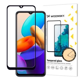 Full Glue tempered glass Vivo Y35 / Y22 / Y22s full screen with frame black (case friendly)