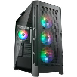 Carcasa Carcasa Duoface Pro RGB, Fara sursa, Negru