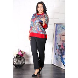 Compleu elegant Nisa Bordo