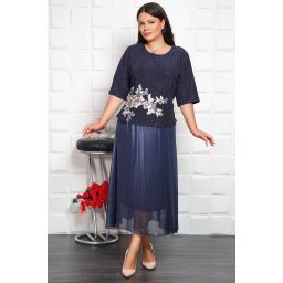 Rochie de seara Rosana Bleumarin