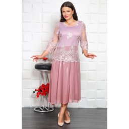 Rochie Maxi Casandra Pink