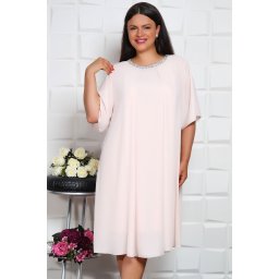 Rochie din Voal Karola Ivoire