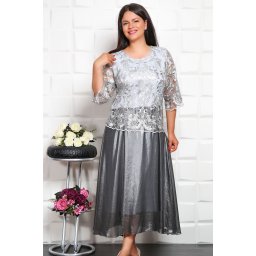 Rochie Maxi Casandra Antracit