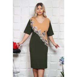 Rochie Eleganta Morena Olive