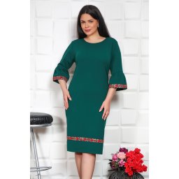 Rochie Maria cu maneca clopot