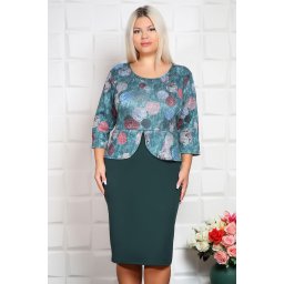 Rochie cu peplum Ares