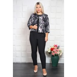 Compleu elegant sacou si pantalon Valeria color