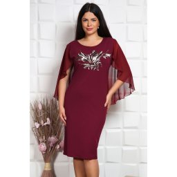 Rochie de Ocazie Rimini Bordo