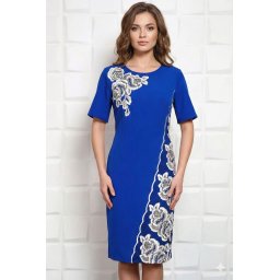 Rochie de Ocazie cu broderie Blis Electric