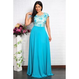 Rochie Lunga Fabri Ciel