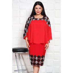 Rochie de Ocazie Emporia Rosu