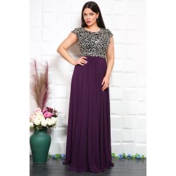 Rochie de ocazie lunga Mov