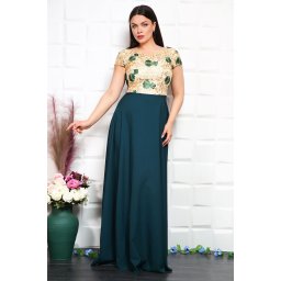 Rochie de ocazie lunga Verde