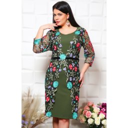 Rochie Eleganta Asia Olive