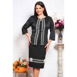 Sacou Elegant Calina Negru
