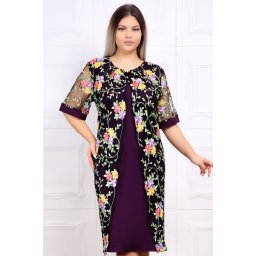 Rochie de Ocazie Selia Mov Pruna
