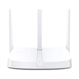 Router Wireless Mercusys MW306R, 300 Mbps, 3 Antene externe, Alb