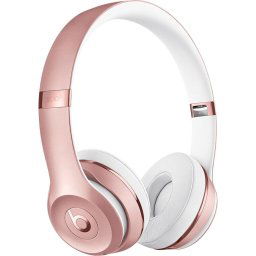 Casti Audio On Ear pliabile Beats Solo3, Wireless, Bluetooth, Microfon, Autonomie 40 ore, Rose Gold
