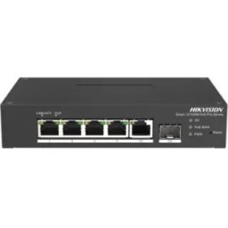 Switch Smart managed 4 porturi Hikvision DS-3T1306P-SI-HS