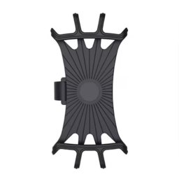 Suport universal din silicon pentru Telefoane cu Display pana la 8"", Flexibil, Montaj pe Ghidon, Compatibil si cu Carut, Trotine