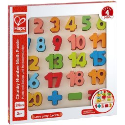 HAPE PUZZLE MATEMATICA CHUNKY