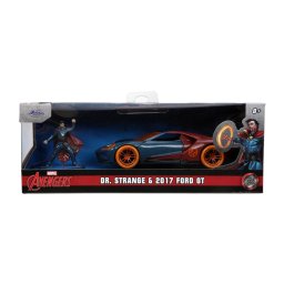JADA MARVEL MASINUTA METALICA FORD GT SCARA 1:32 SI FIGURINA METALICA DOCTOR STRANGE