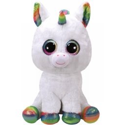 PLUS TY 42CM BOOS PIXY UNICORN ALB