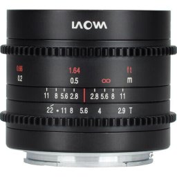 Obiectiv foto DSLR Obiectiv Manual Venus Optics Laowa 9mm t/2.9 Zero-D Cine-Mod pentru Canon RF-Mount