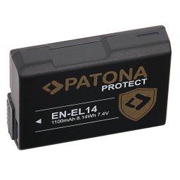 Acumulator replace Patona Protect EN-EL14 EN EL14 ENEL14 1100mAh pentru Nikon CoolPix-11975