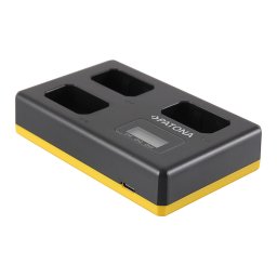 Incarcator Patona USB Triplu NP-FW50 cu ecran LCD replace Sony -1925