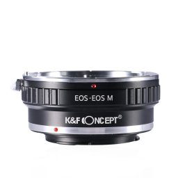 K&F Concept EOS-EOS M adaptor montura Canon EOS la Canon EOS M KF06.124