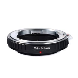 K&F Concept LM-Nikon adaptor montura Leica M la Nikon KF06.173