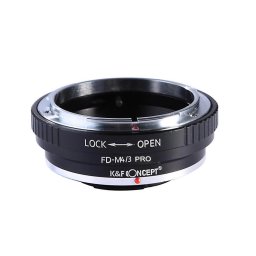 K&F Concept Canon FD-M4/3 PRO adaptor montura Canon FD FL-Micro 4/3 (MFT) KF06.410
