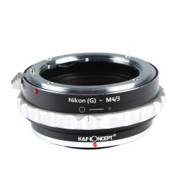 K&F Concept Nikon(G)-M4/3 adaptor montura Nikon G-Micro 4/3 (MFT) KF06.077