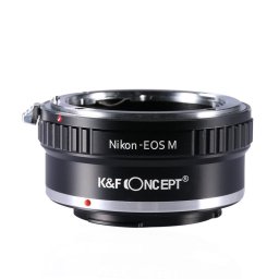 K&F Concept Nikon-EOS M adaptor montura de la Nikon AI la Canon EOS M kF06.122