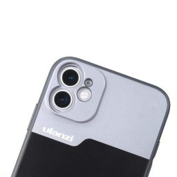 Husa Husă telefon Ulanzi lentile conversie 17mm compatibila 11 -1689, Protectie dispozitiv pentru iPhone 11