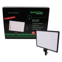 Lumini foto-video Lampa LED Patona SL-288ARC cu temperatura reglabila 2500-8500K + telecomanda wireless-4292