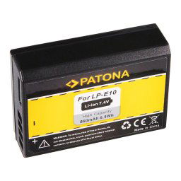 Acumulator Patona LP-E10 860mAh replace Canon EOS-1089