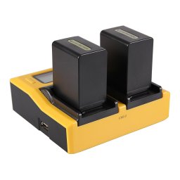 Incarcator Patona Dual LCD USB compatibil Sony NP-FV50, NP-FP70, NP-FH100 - 7557