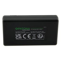 Incarcator Patona Premium Dual Performance PD LCD USB-C replace BLX-1 Olympus OM-1​ - 161713
