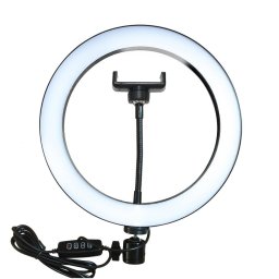 Lumini foto-video Lampa circulara usb 26cm cu suport telefon - Puluz