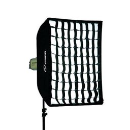 Softbox VISICO EB-072 cu grid/ grila- 80x120cm cu deschidere si inchidere rapida