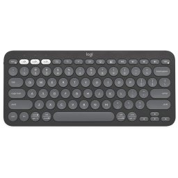 Tastatura Pebble Keys 2 K380s, Fara fir, Bluetooth, Layout US, Negru