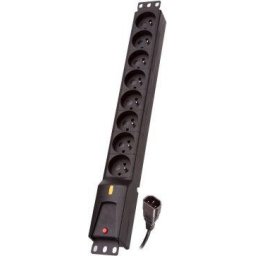 Prelungitor Listwa zasilająca LZRM 810 BW IEC 320, PDU, 5,0m