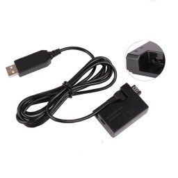 AC adapter USB ACK-E5 coupler DR-E5 LP-E5 replace Canon