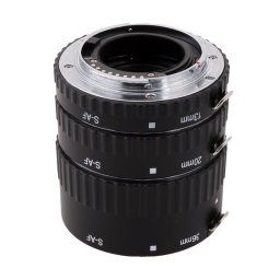 Tuburi de extensie macro Meike MK-S-AF1-A cu Auto focus pentru montura Sony/Minolta A