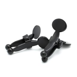 Kiotos Ball Tip Nipple Clamps Black